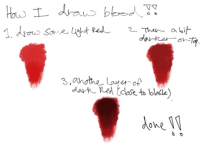 血のtwitterイラスト検索結果