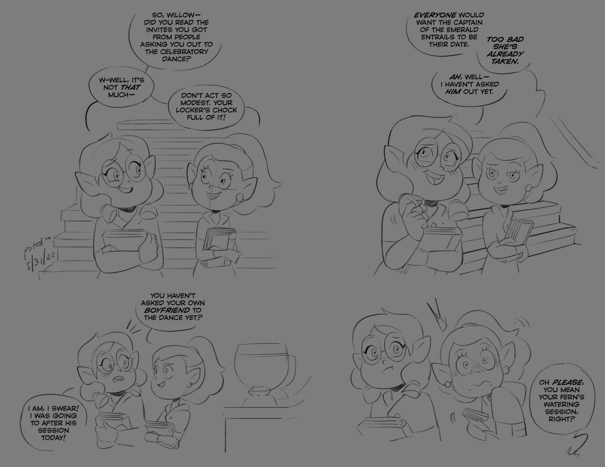hootyfying's tweet photo. hey boscha, remember when you said willow would go on a date with her ferns?
originally made 5/31/22
#TOH #TheOwlHouse #huntlow https://t.co/W1KOvlceoB