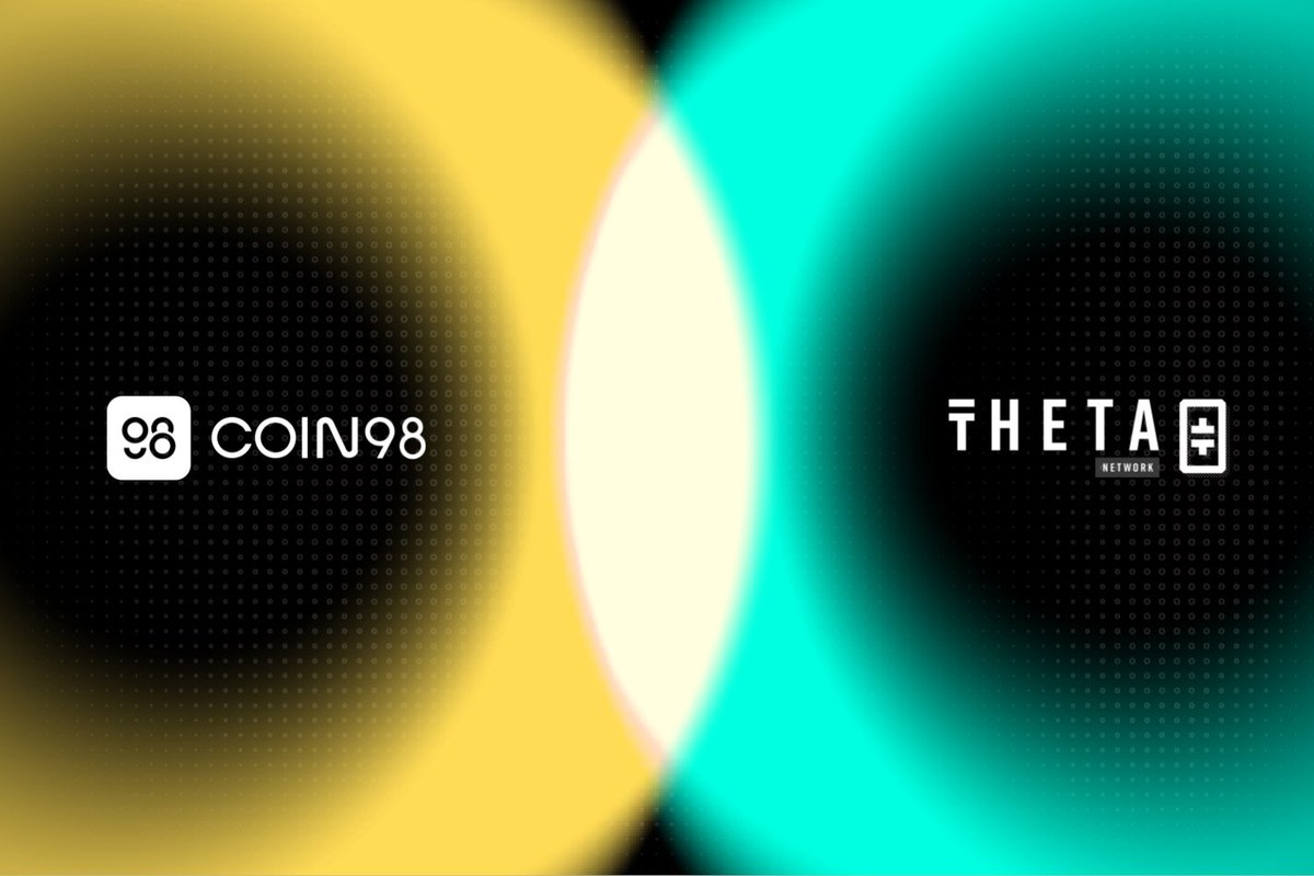 coin98_wallet's tweet photo. Coin98 broadens its universe by integrating @Theta_Network - the leading next-generation blockchain purpose-built for the video, media &amp; entertainment industry ▶️

This integration lets our users control their own data &amp; share the benefits of new technology. 

More in threads👇 https://t.co/mobzZok029