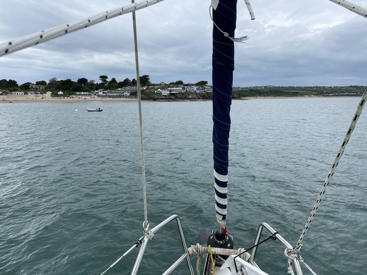 Dropping anchor in #abersoch last week. 

#sailing #cruising #dayskipper #yachtmaster #sailinglife #sailboats #saillife #sailinginstagram #sailingworld #competentcrew #sailingadventure #sea #seaside #water #sea #abersochbeach #abersochlife @AbersochSC @plasmenai