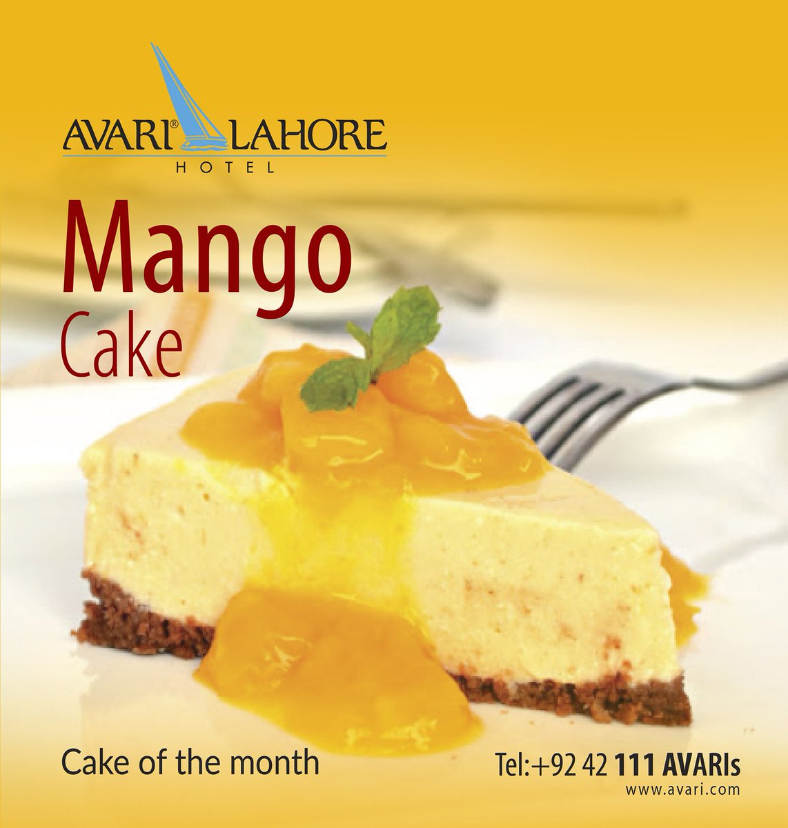 Mango Cake because why not! 🥭 

#summervibes #mangoseason #mangocake #mangolovers #cakeofthemonth #avarilahore #avarihotel #avarihotellahore