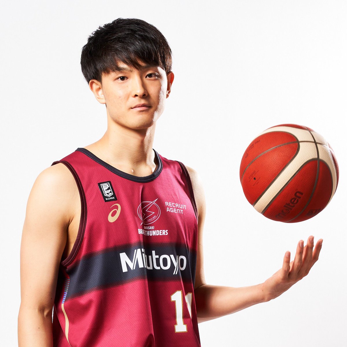 日本限定 川崎ブレイブサンダース 青木選手着用ジャージ 川崎ブレイブ