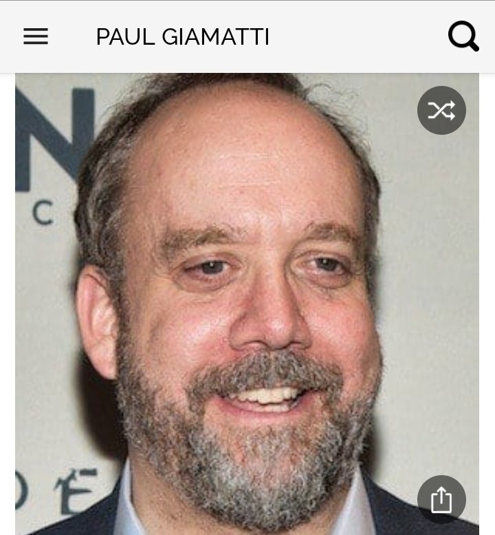 Happy birthday to this great actor.  Happy birthday to Paul Giamatti 