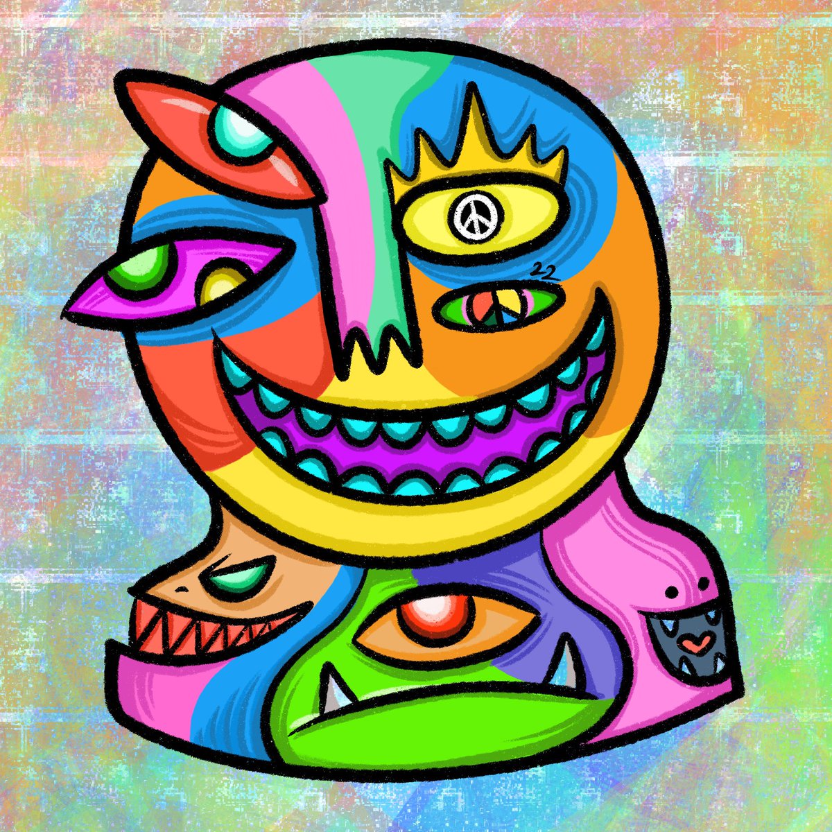 benedict_indra's tweet photo. Hello guys, Long time no see 😇, This is the new drop of The Abstract Feeling's 👽.  The Holder will get free of 1 artwork every month, will be chosen randomly 🙏🏻😇 https://t.co/n1RSe2PnbW