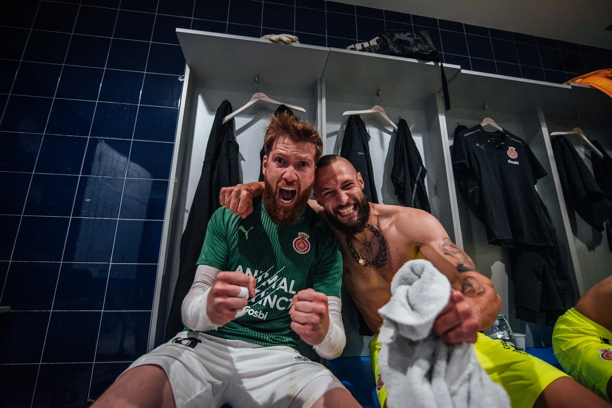 E-QUI-PÀS!!! Molt orgullós de cada un dels meus companys i de tota la gent de Girona desplaçada ahir. Ho tenim més a prop. Tots junts, <a href="/gironafc/">Girona FC</a>! 👊🏻