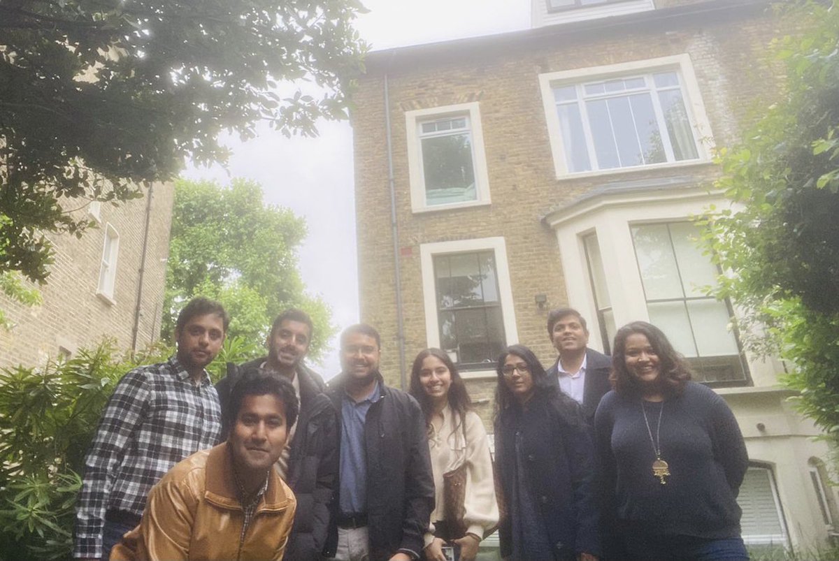 swarnenduhr's tweet photo. Bunch of great Introductions &amp; Conversations! 

A thoughtful &amp; well spent evening with @utkarsh_amitabh, @Shobana_Legal, @CIyengar, Jasnam Sidhu, Pragya Lal at the @netcapglobal meet up 📍🇬🇧

#networkcapital #meetup https://t.co/8zUvOkStxK