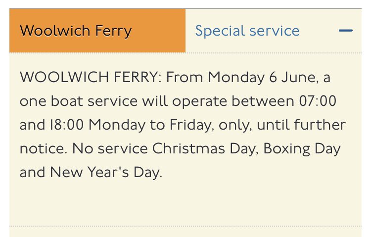 comcab33's tweet photo. Another Tube Strike add that to the continuing Woolwich Ferry Strikes/ limited service.  From the Mayor @MayorofLondon that pledged No Strikes On My Watch 😂😂😂   #NotFitToServeLondon https://t.co/fBwb5CmVhD