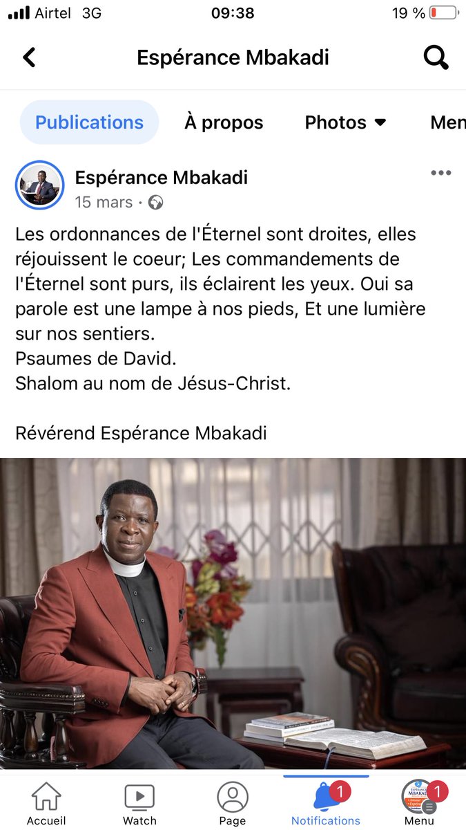 EMbakadiMin's tweet photo. Shalom au nom de Jésus-Christ https://t.co/uCXabSDbEz