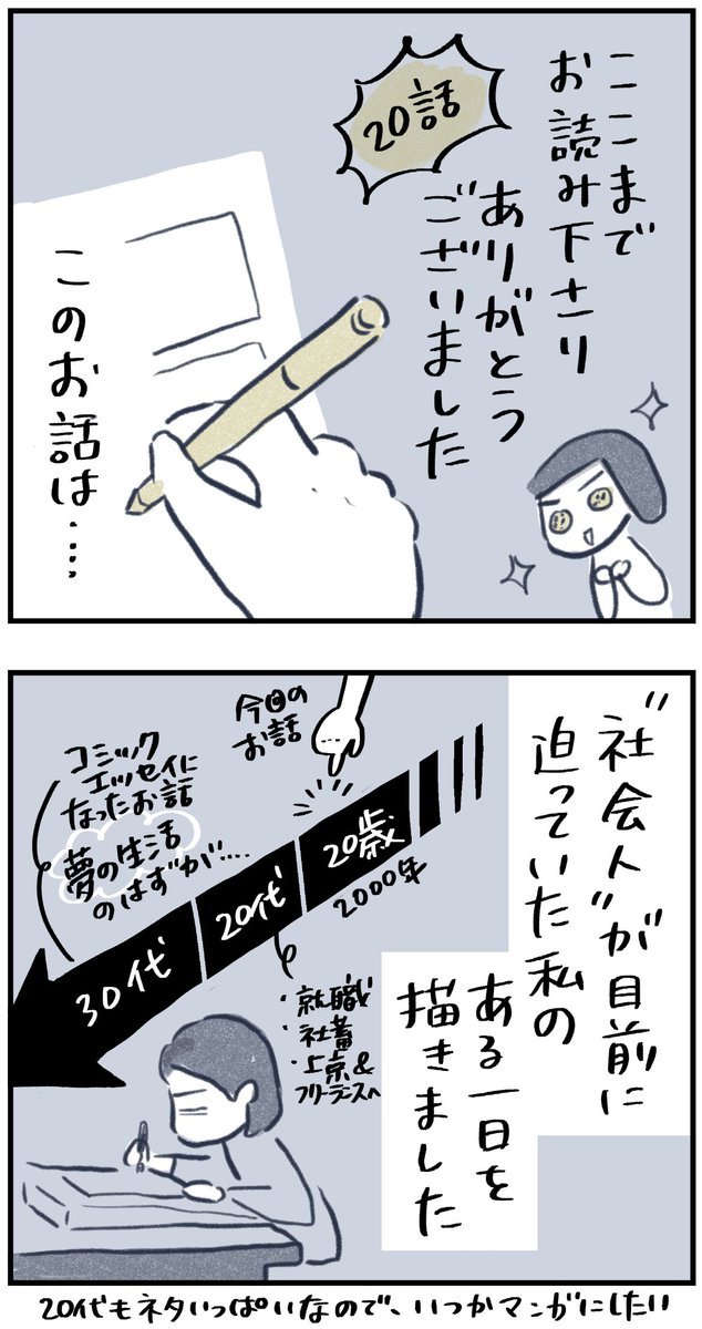 【あの日が人生の分かれ道・21】

20年前のあの日のやり取り。
あれって・・・何だったんだろう?

最終回"先読み"作りました。必死に(笑)
こちらのURLよりどうぞです!!
↓
https://t.co/cSdD011SJB



#月水金更新
#ふくふくマンガ 
#コルクラボマンガ専科
#漫画が読めるハッシュタグ 