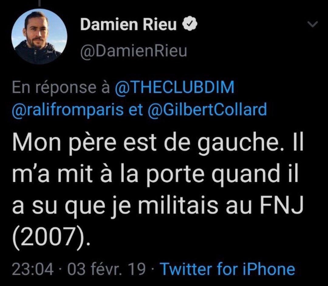 ToutDouxLeRoux's tweet image. Bonjour @DamienRieu c'est bien vous sur ce tweet ? #cheh #bonpère #tespascheztoimêmecheztoi