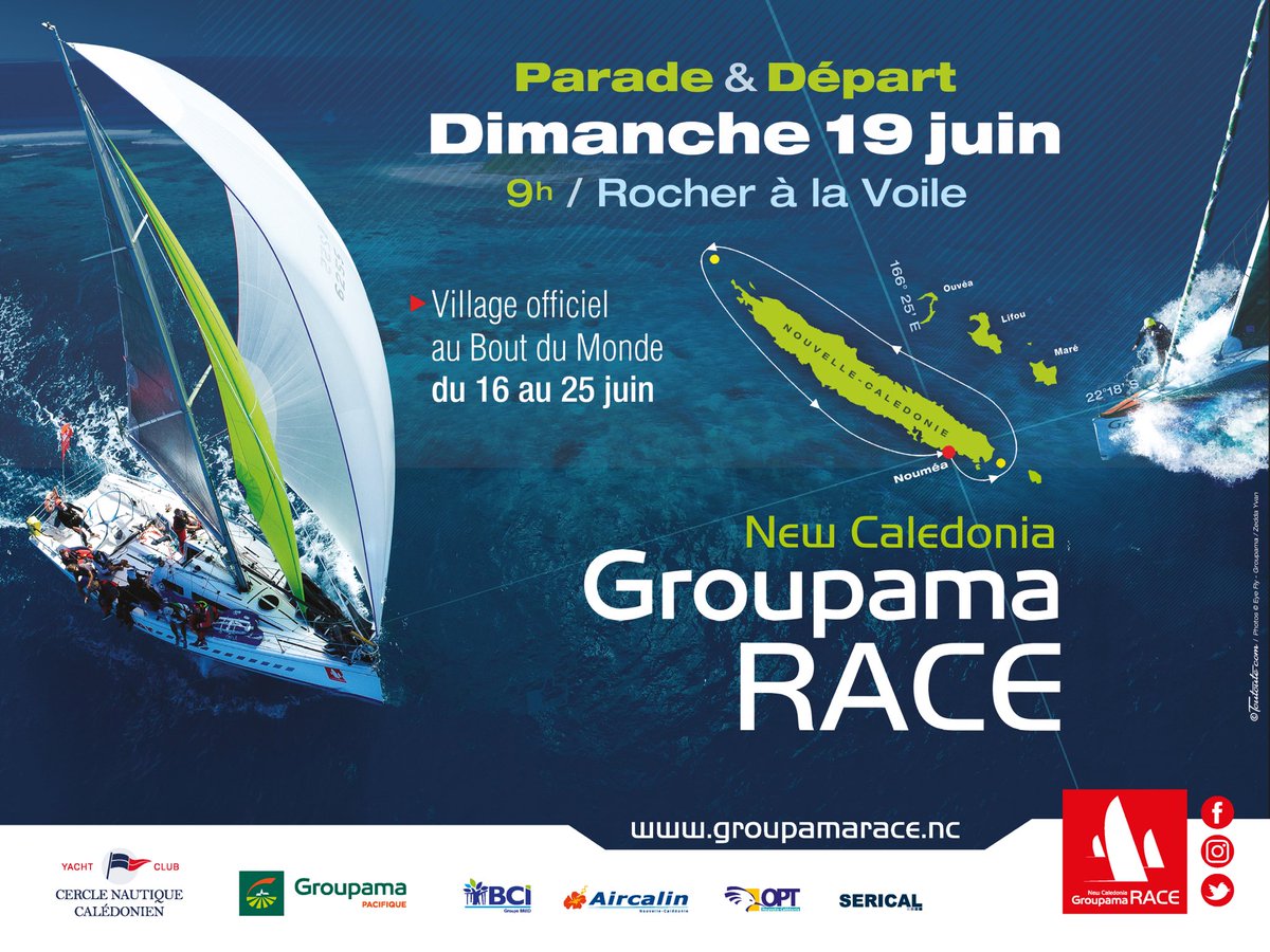 Le départ approche à grand pas ! 
Rendez vous à partir du 16 juin sur le village officiel au Bout du Monde et le 19 juin à 9h au rocher à la Voile pour le départ de la #GroupamaRace 2022 ⛵️
