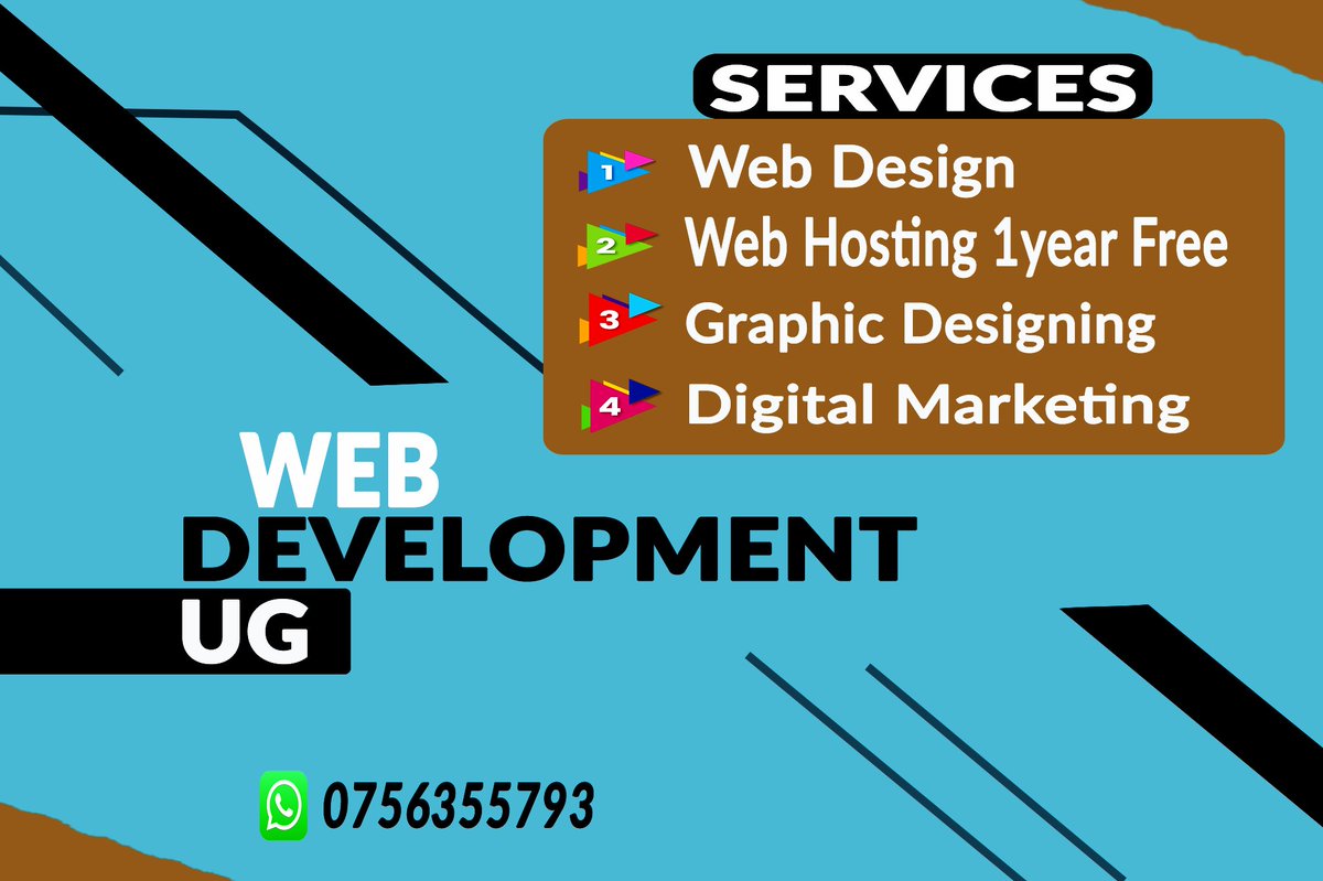 webUg04's tweet photo. Hello Everyone,
Get the best services for your website.
#website #webdevelopment #Uganda https://t.co/wUVKCaWpsl
