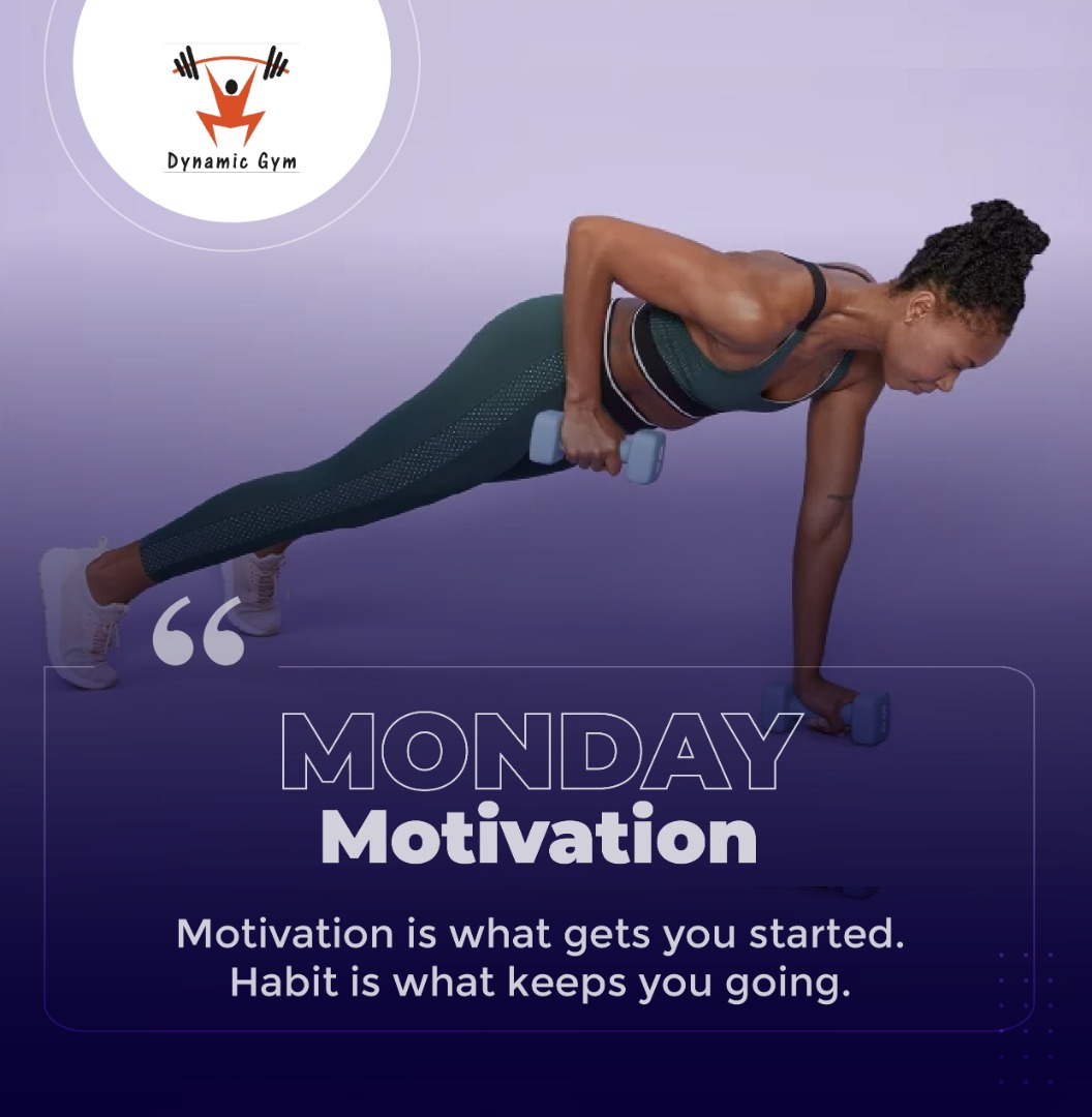 DynamicGym1's tweet photo. Habits can either make or break your chances of achieving and maintaining your lifestyle goals. Be motivated to groom consistent positive habits!

#Mondaymotivation #PositiveHabits #DontGiveUp https://t.co/4m0aYQeh6F