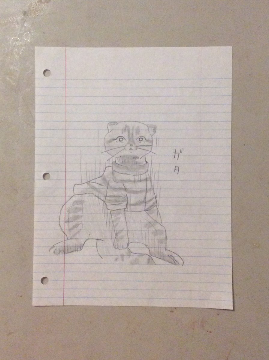 HannahGilley21's tweet photo. Gulfβs babyπ±πΎπ
#hazardisacat #drawing #Hazardisacat
#GulfKanawut #cute #cutedrawing
#verycute #socute #thisissocute https://t.co/q7cDERF7f7