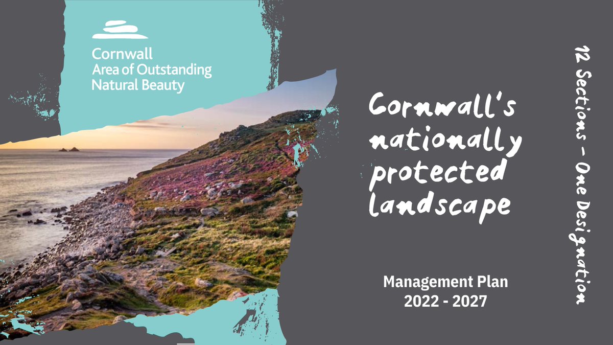 People, Place, Nature and Climate are the Protected Landscape’s top priorities. Our new Management Plan, 2022-2027, has been officially adopted.

The plan is interactive. Read, download and use the chapters: ow.ly/7KWr50JpWaN
#nationallandscape #aonb #environment #cornwall