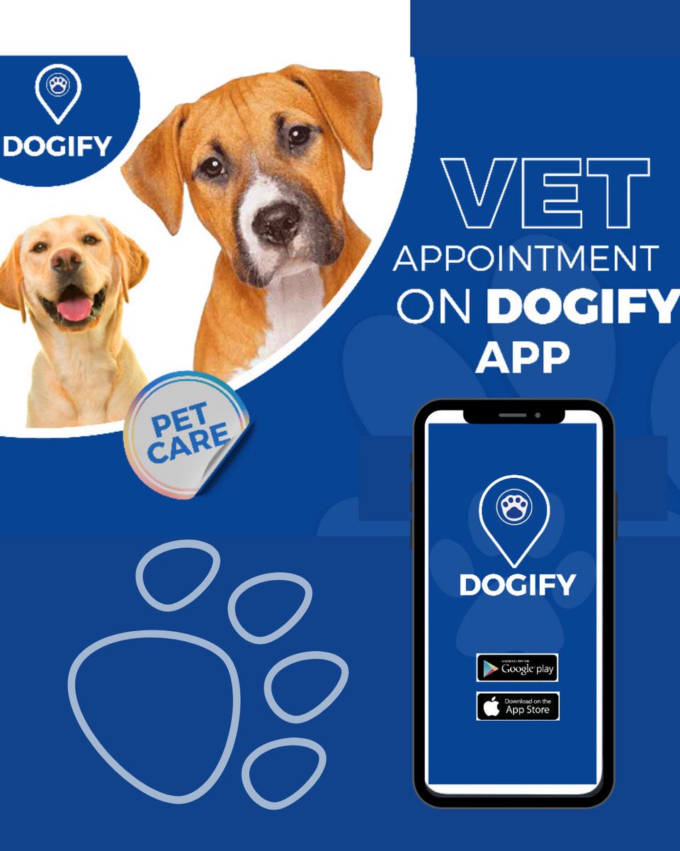 dogifyNg's tweet photo. Book your Pet’s appointment using the Dogify App today 

The Dogify app was created to specifically meet the needs of the every dog parent that either wants to vaccinate their dogs or treat any ailment?

#dogsoftwitter https://t.co/NIbvXFjvtx