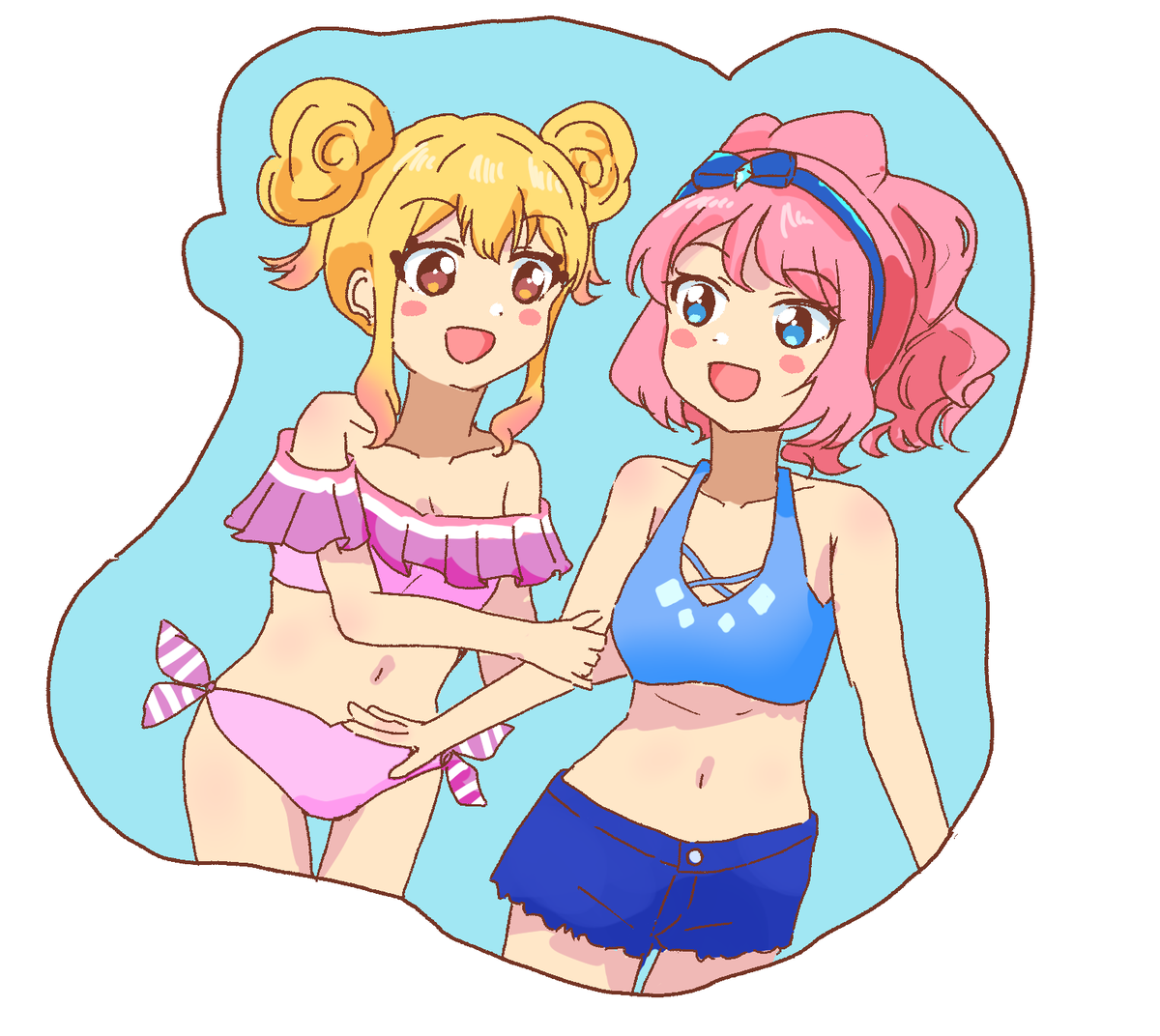 「ゆめロラ水着 夏 」|カントラのイラスト