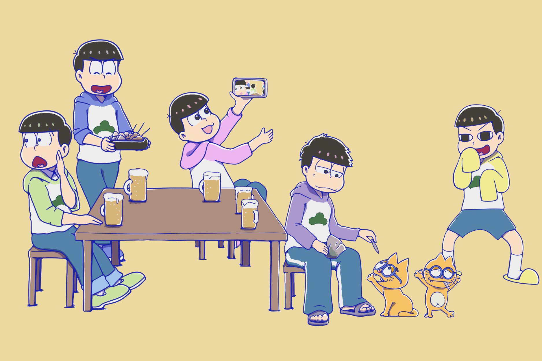 POP おそ松くん・赤塚不二夫・ちびたのおでん・のれん・非売品・懐かしの m76809032188_1.jpg?1651212050