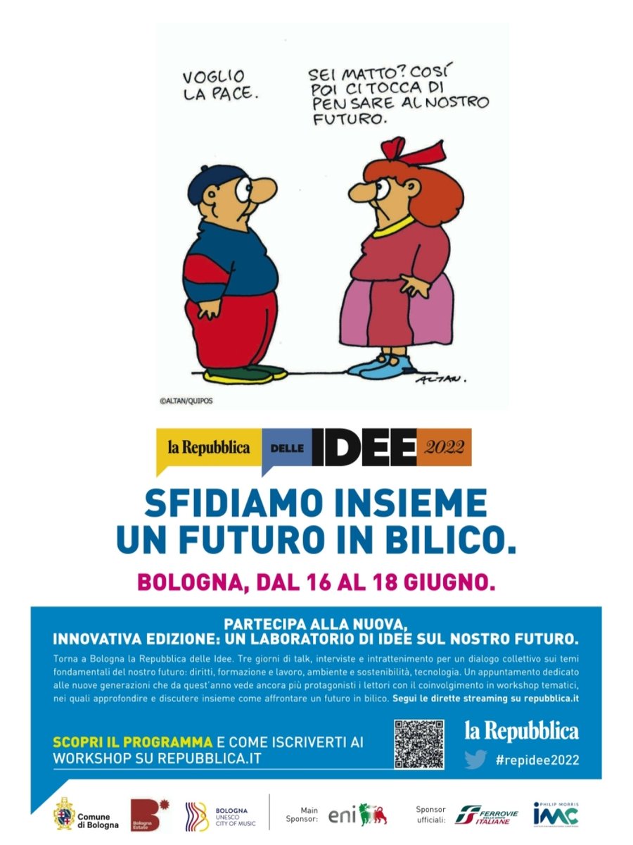 pazzoperrep's tweet image. Feticismi del Ponte - Parte Quarta.

Riecco Repubblica delle Idee.

A Bologna dal 16 al 18 giugno.

Ma noi, anche quest&apos;anno, non ci saremo (SemiCit.).

#repidee2022 
@RepIdee