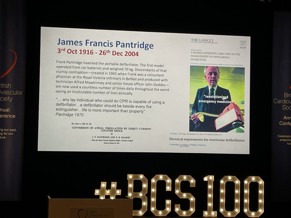 Sarah Hudson (@sarahhudsonuk) on Twitter photo ‘A defibrillator should be beside every fire extinguisher… life is more important than property’
Quote from James Pantridge, inventor of first portable defibrillator
Shared by Prof Camm at #bcs2022
<a href="/defibsearch/">defibsearch.co.uk The Defibrillator Search Tool</a> <a href="/DefibLocatorApp/">DefibLocator - find your nearest defibrillator</a> ‘A defibrillator should be beside every fire extinguisher… life is more important than property’
Quote from James Pantridge, inventor of first portable defibrillator
Shared by Prof Camm at #bcs2022
<a href="/defibsearch/">defibsearch.co.uk The Defibrillator Search Tool</a> <a href="/DefibLocatorApp/">DefibLocator - find your nearest defibrillator</a>