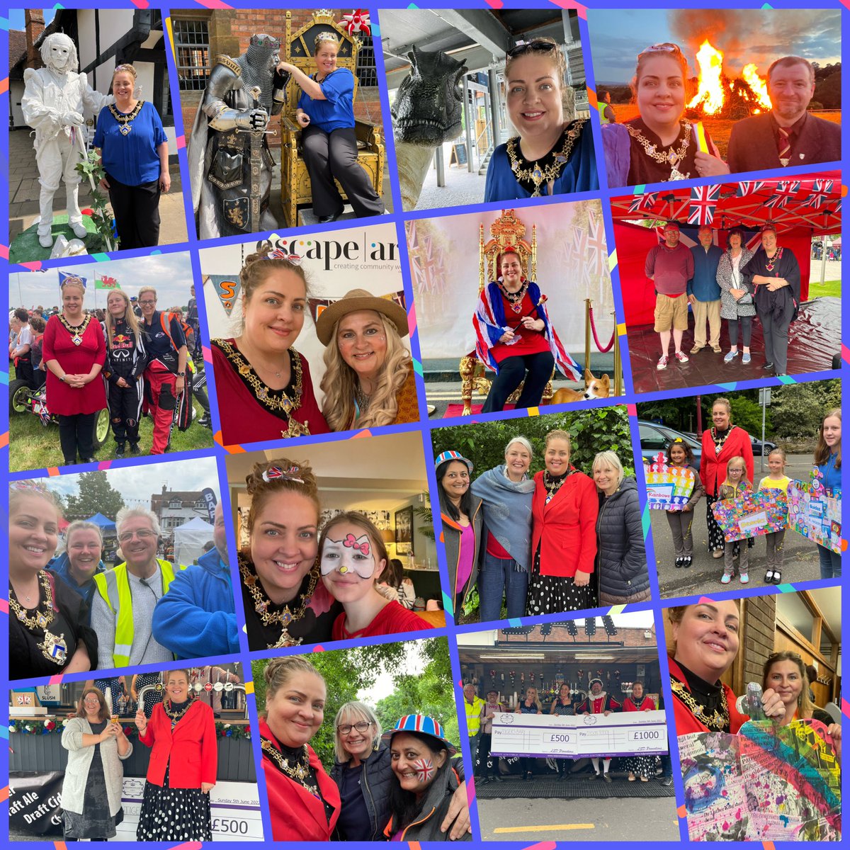 It’s been an incredible 4 days in #StratforduponAvon. I have enjoyed every single moment of it, from visiting shops, markets &amp; exhibitions to lighting the beacon, playing crazy golf &amp; welly wanging. I’ve attended numerous street parties, concerts &amp; church services. #Community 🇬🇧