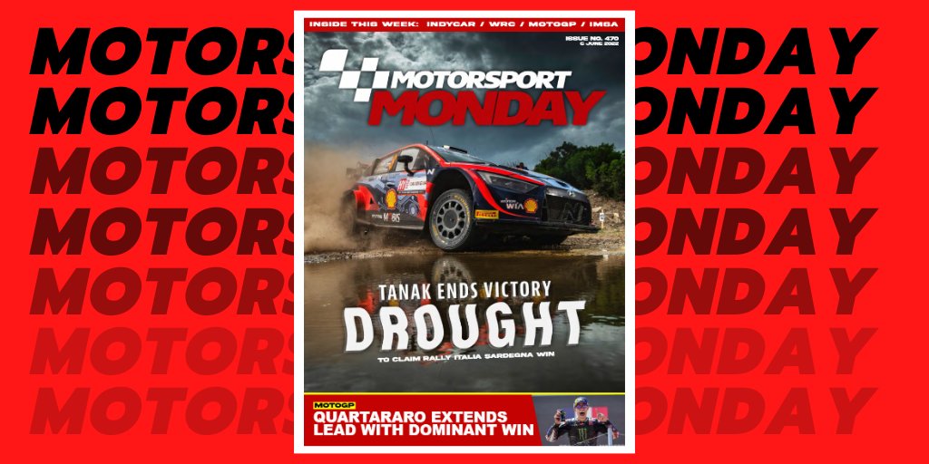 MSportMonday's tweet photo. Catch up with all the #F1 gossip in our #F1Shortcuts starting on page 23 of this week's #MotorsportMonday
Read it FOR FREE here π https://t.co/tqMYgjvsAn https://t.co/MD3JfZloEE