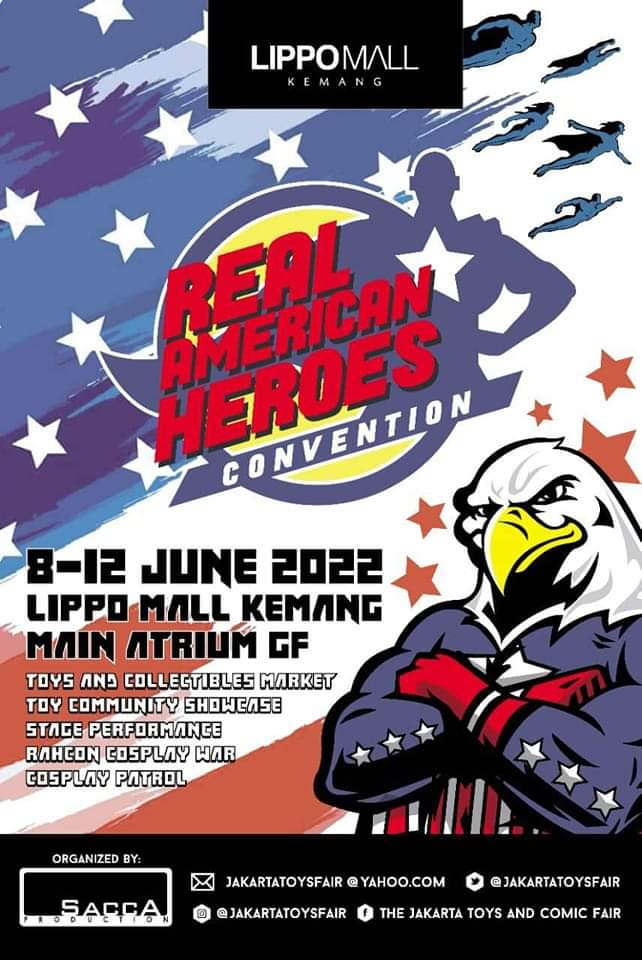 Rizki Arief | Rizuki (@riderchuby) on Twitter photo Buat yang kangen event #popculture, ada event RAHCON 2022 by. Sacca Prod <a href="/JakToysFair/">Jak Toys & Com Fair</a> di #LippoMall Kemang. Dan klo km punya kostum American Super Heroes, buruan dftr #CosplayWarCompetition & dptin hadiahnya 😌👍 #jakartaevent2022 Buat yang kangen event #popculture, ada event RAHCON 2022 by. Sacca Prod <a href="/JakToysFair/">Jak Toys & Com Fair</a> di #LippoMall Kemang. Dan klo km punya kostum American Super Heroes, buruan dftr #CosplayWarCompetition & dptin hadiahnya 😌👍 #jakartaevent2022