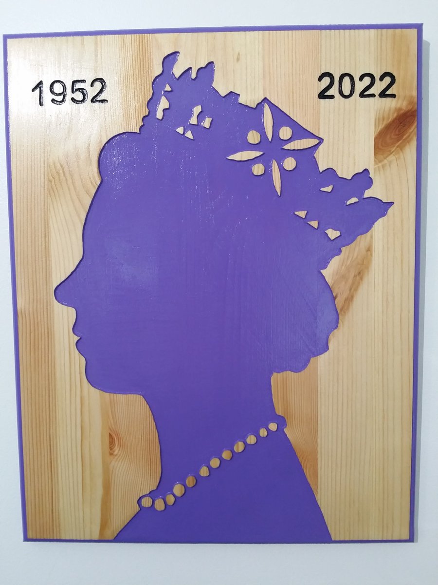 Impressed to share this amazing piece of artwork which is made from recycled materials by our site team at Brookside, Derby, in honour of the Queens #PlatinumJubilee