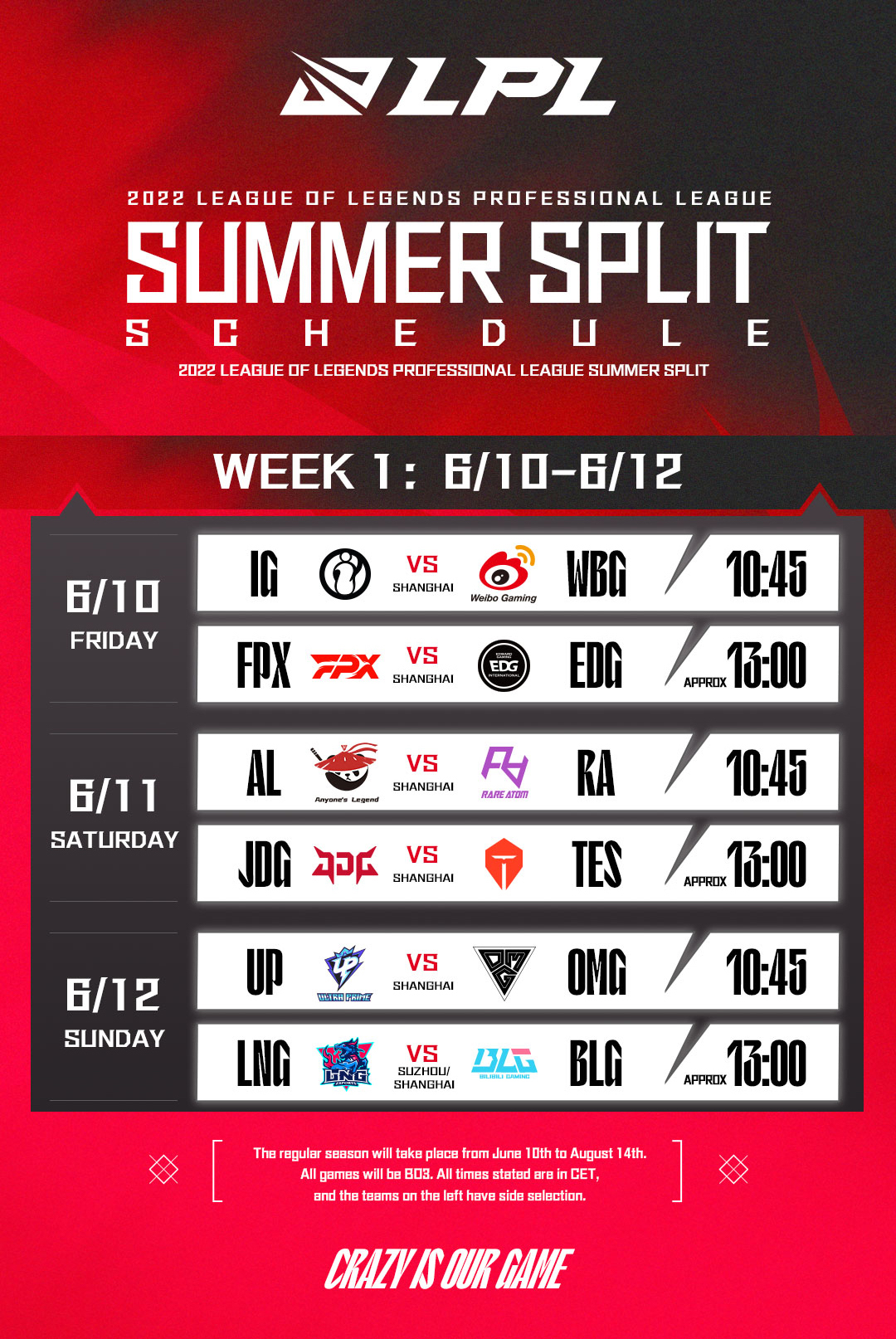 LPL on Twitter "The LPL is back in action, and the summer split couldn