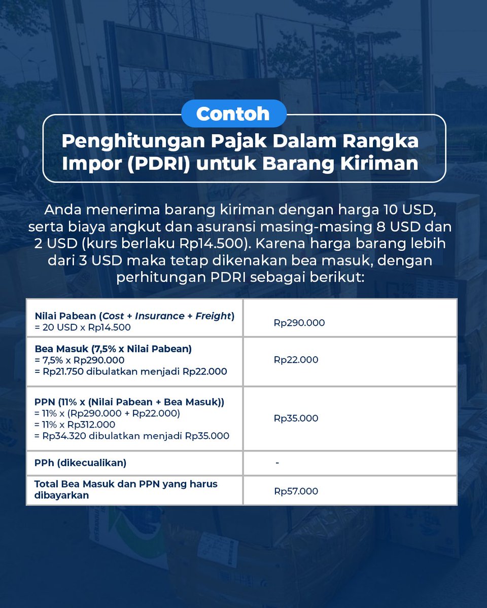 redaksi_ortax's tweet photo. PMK 199/PMK.10/2019 telah mengatur kembali ketentuan mengenai kepabeanan, cukai, dan pajak atas impor barang kiriman. Salah satu pengaturan yang dilakukan penyesuaian nilai pabean yang dibebaskan dari pengenaan bea masuk

Cek Tax Learning ini untuk ketahui penyesuaian yg dimaksud https://t.co/DsdSRNq1QW