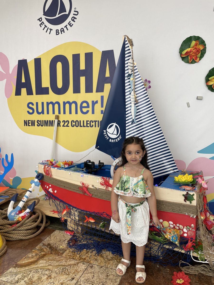 TajLifestyle's tweet photo. Launching summer collection! with TAJ little customers 🧸🛟☀️ is always fun! #TAJlifestylecenter #petitbateau #ammanjo #kidsfashion https://t.co/wfG4nTiaFr