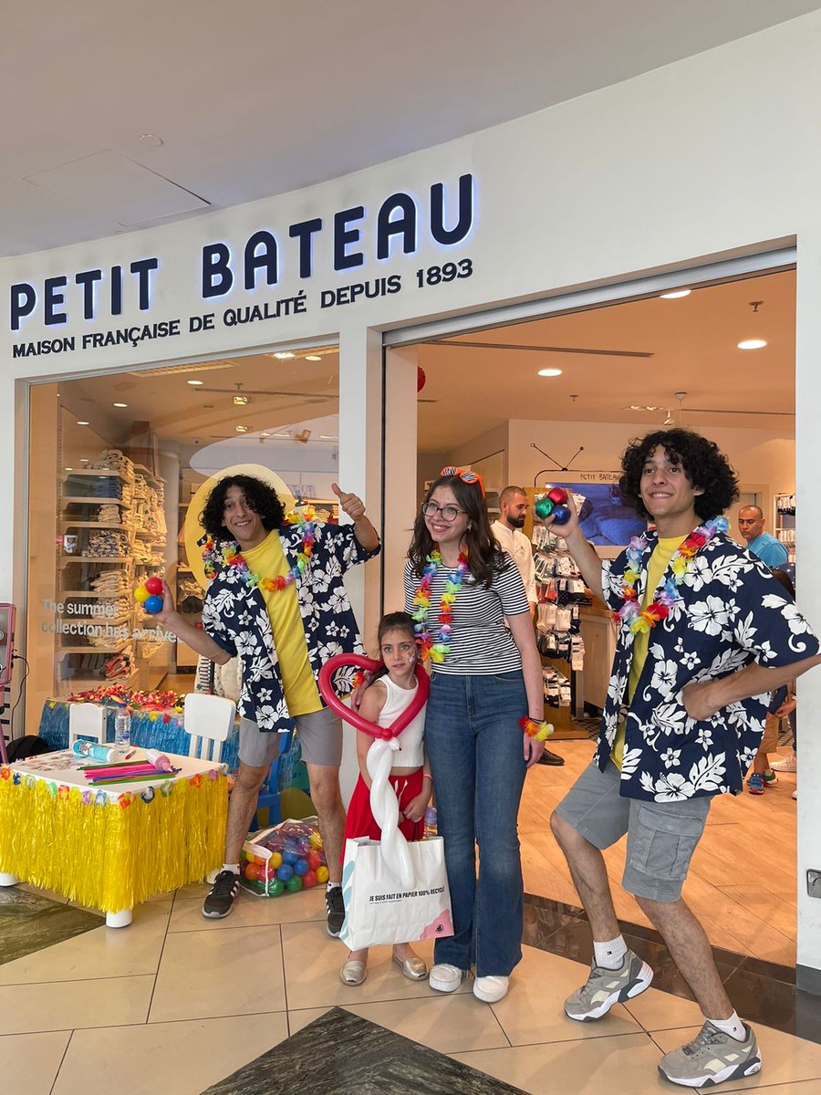 TajLifestyle's tweet photo. Launching summer collection! with TAJ little customers 🧸🛟☀️ is always fun! #TAJlifestylecenter #petitbateau #ammanjo #kidsfashion https://t.co/wfG4nTiaFr