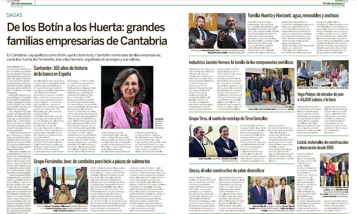 Siempre te contamos lo que hacemos pero hoy además te contamos quienes somos: parte orgullosa de las sagas familiares  de España
<a href="/Mercadona/">Mercadona</a> <a href="/lidlespana/">Lidl España</a> <a href="/DIA_Esp/">DIA España</a> <a href="/AuchanRetail_ES/">Auchan Retail España</a> <a href="/alimerka/">Alimerka</a> <a href="/EROSKI/">EROSKI</a> <a href="/CarrefourES/">Carrefour España</a> <a href="/Lupa_esp/">Lupa Supermercados</a> <a href="/elcorteingles/">El Corte Inglés</a> @hipercor <a href="/ASEDAS_ORG/">ASEDAS Supermercados</a> <a href="/esFIAB/">FIAB</a> <a href="/CEOE_ES/">CEOE</a> <a href="/CEAJE/">CEAJE</a>