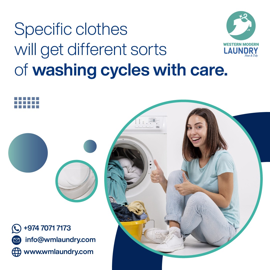Western Modern LAUNDRY Qatar on Twitter " Clothes and fabrics tend to get dirty and attract