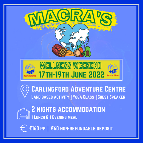 Reminder! This is the last week to get your tickets for Rural Youths Wellness weekend!  

Don't miss out on your chance to get tickets as only a limited number are being sold! Buy yours now on the Macra website - zcu.io/WRL6 

#MacranaFeirme #MacraRuralYouth #MacraRY