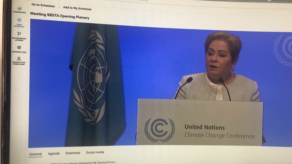 It was a bitter pill to swallow; testing positive for COVID days before #SB56. Thank you <a href="/UNFCCC/">UN Climate Change</a> for online support to access and participate virtually.