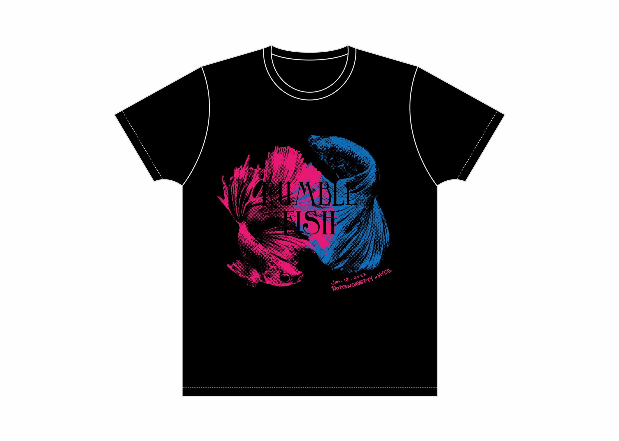 RUMBLE FISH 8/7札幌 2F 限定Tシャツ