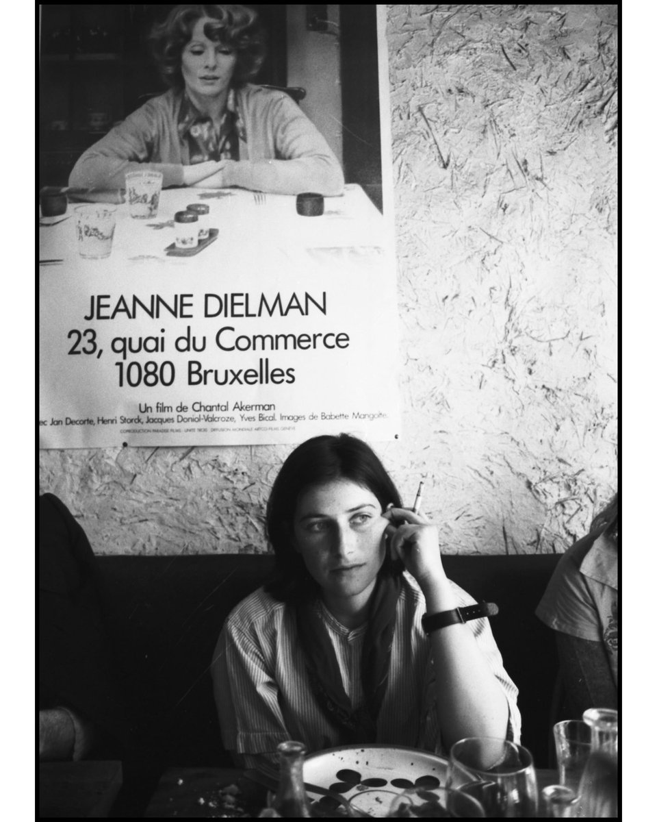 "With my films you’re aware of every second passing through your body." 

Chantal Akerman. Born on this day in 1950. (Photograph by Marion Kalter, 1976.)