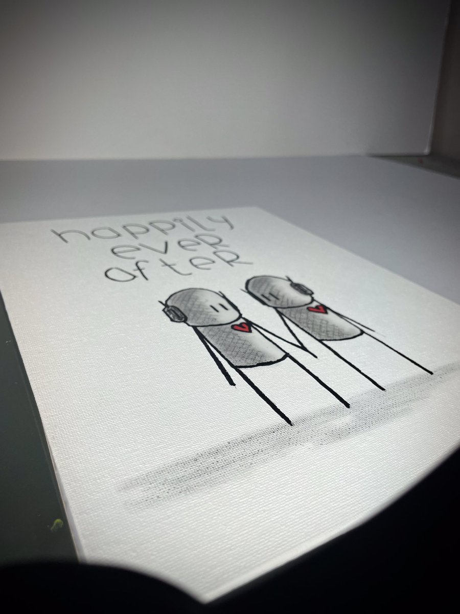 I finally have a solo art show, titled ‘When Love Came To Town’. It’ll be held at the community centre in #bishopsitchington #southam
It’ll be on 25th and 26th June. If you’re free @rickygervais, stop by and see my cute loveable robots.
#bekind #cuterobot #positivity #adorableart