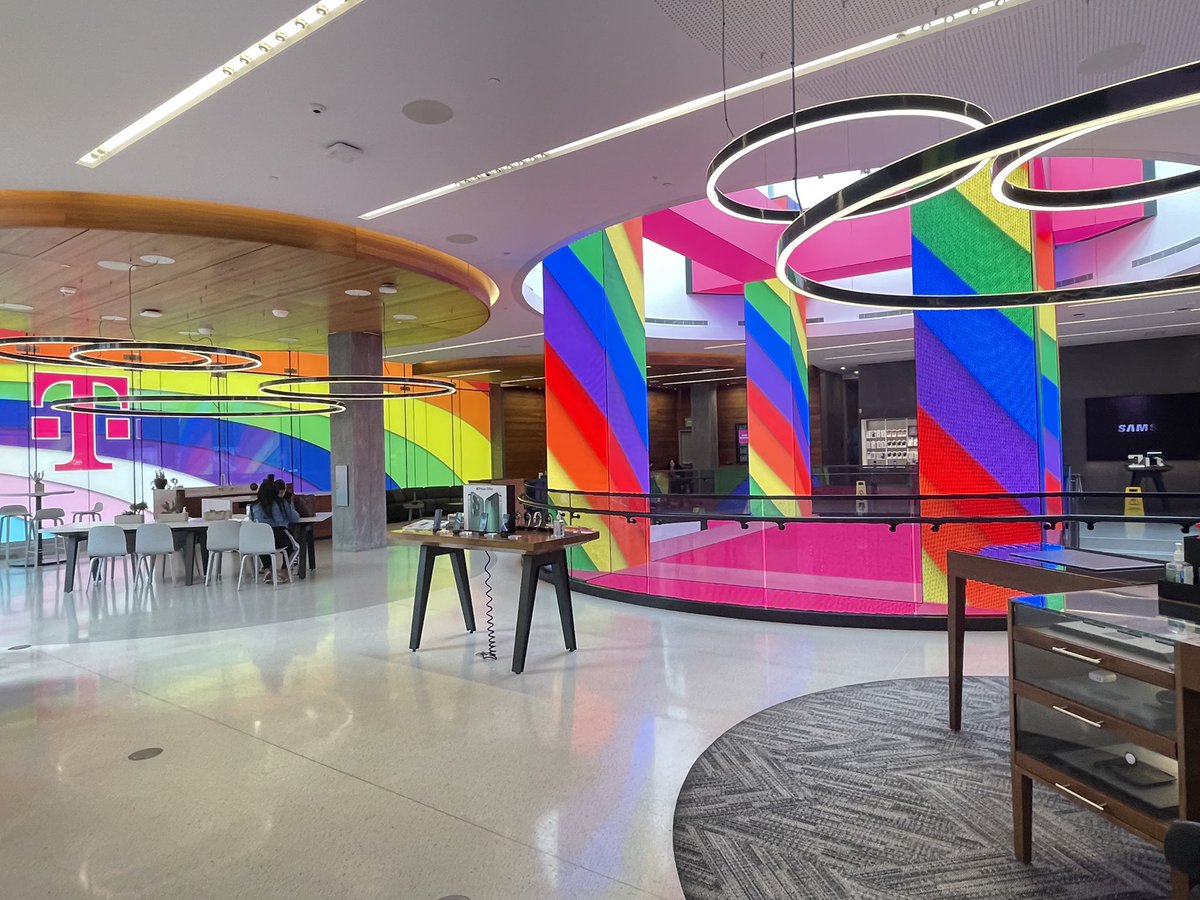 Love seeing our <a href="/TMobile/">T-Mobile</a> Signature Stores across the country decked out for #Pride!
