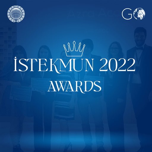 istekmun's tweet photo. Dear Delegates,
You worked so hard and deserved your awards. Here is the awards for the winners. We can’t wait to see you next year!
#ISTEKMUN https://t.co/t5UAzjkBky