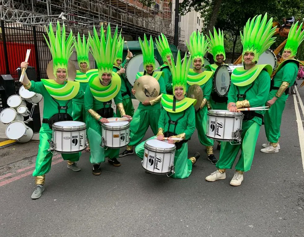 Channeling our best grass vibe for the Platinum Jubilee Pageant 🤩🥁🌱 

#PlatinumJubilee #PlatinumJubileePageant #PlattyJoobs