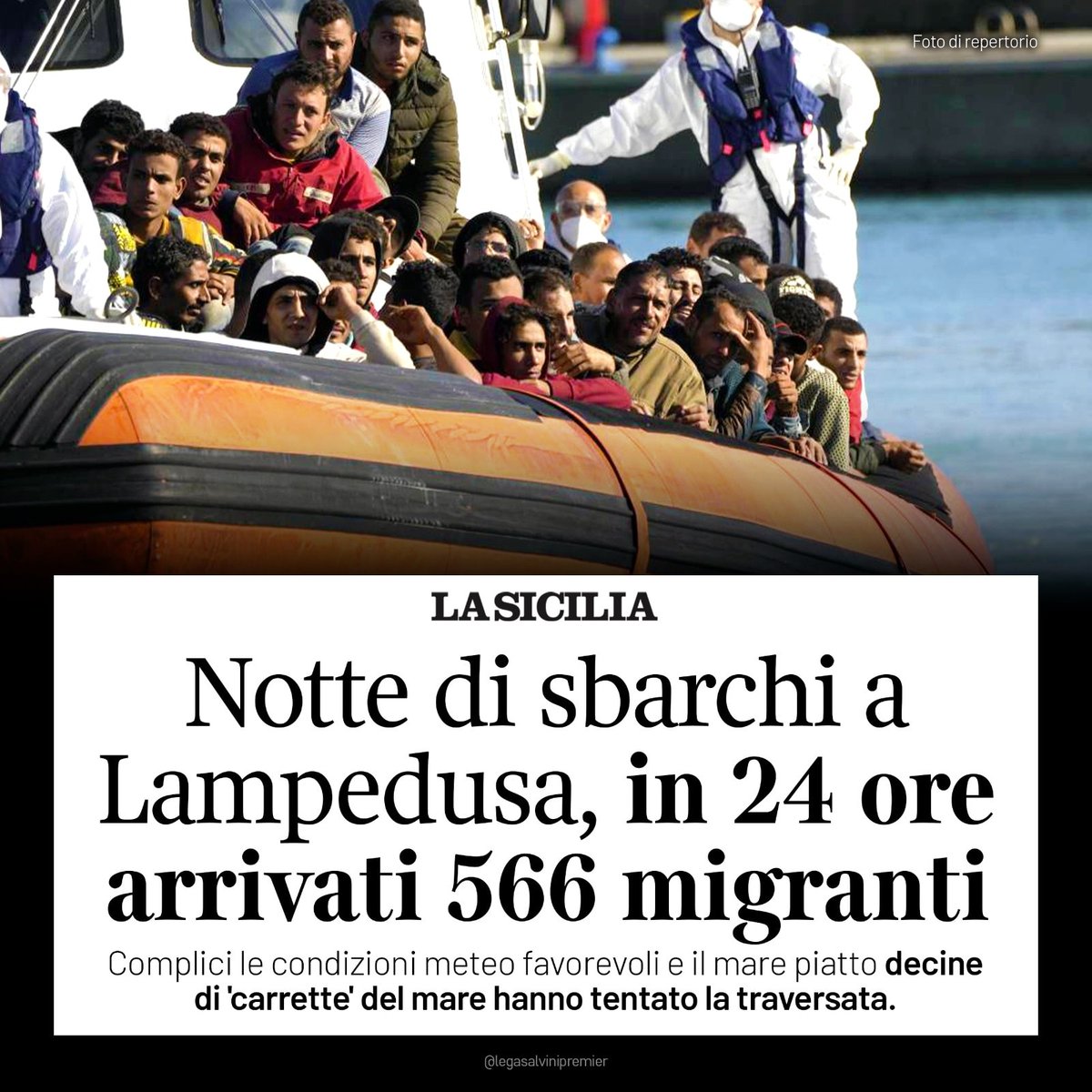 Matteo Salvini tweet media