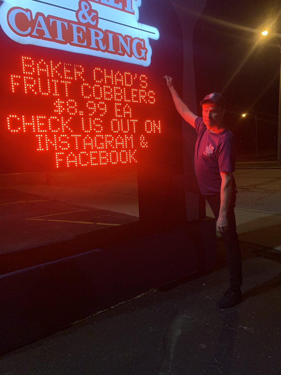 Lot of people asking if <a href="/ChadBakery/">CHAD</a> is me. It’s not. I’m working on claiming the handle. There’s only one Chad the baker. Sign the petition