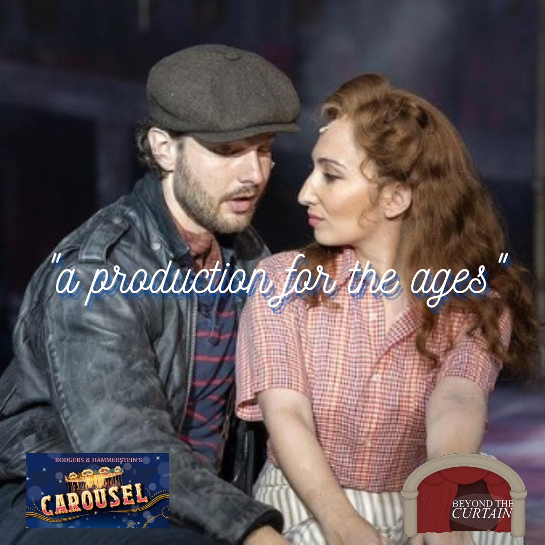 beyondcurtain12's tweet photo. ⭐️⭐️⭐️⭐️⭐️ for @KHTheatre's Carousel.

This production is right up there with the best I've seen in my lifetime. Gorgeous on every level.

Read my slightly updated '5 reasons to see' post -  https://t.co/0YQtX5cWMx https://t.co/tTDxB8PWve