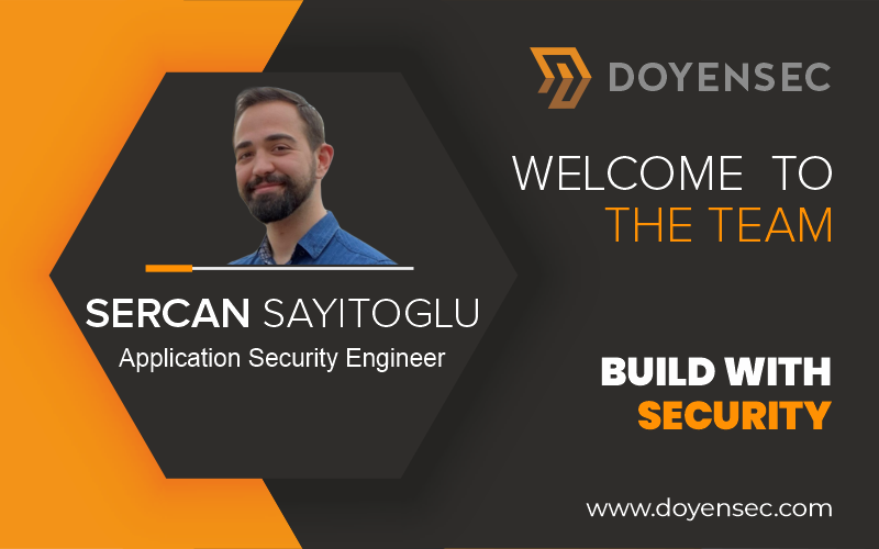 Doyensec (@doyensec) on Twitter photo We're happy to announce that <a href="/SercanSayitoglu/">Sercan Sayitoğlu</a> has joined the rapidly growing Doyensec team! Welcome aboard!
#Doyensec #appsec We're happy to announce that <a href="/SercanSayitoglu/">Sercan Sayitoğlu</a> has joined the rapidly growing Doyensec team! Welcome aboard!
#Doyensec #appsec