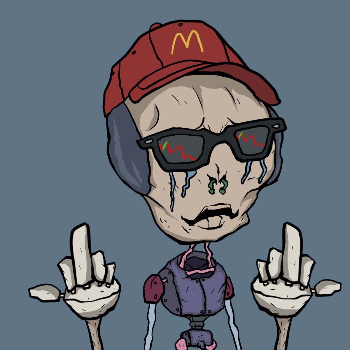 Robotownwtf's tweet photo. NO HY̸̩͡P͎̘͕É͢,̵̶ Ń͟͠O̮̯̝̪ G̈͘R̰̻̹͕̩INĎͥͭͣ ON҉̨͜LY ̘̗̭V̄ͦ͑IBES̛͟͞
#NFT #FreeMint #FreeNFT #RoboTown https://t.co/03E78L4INN
