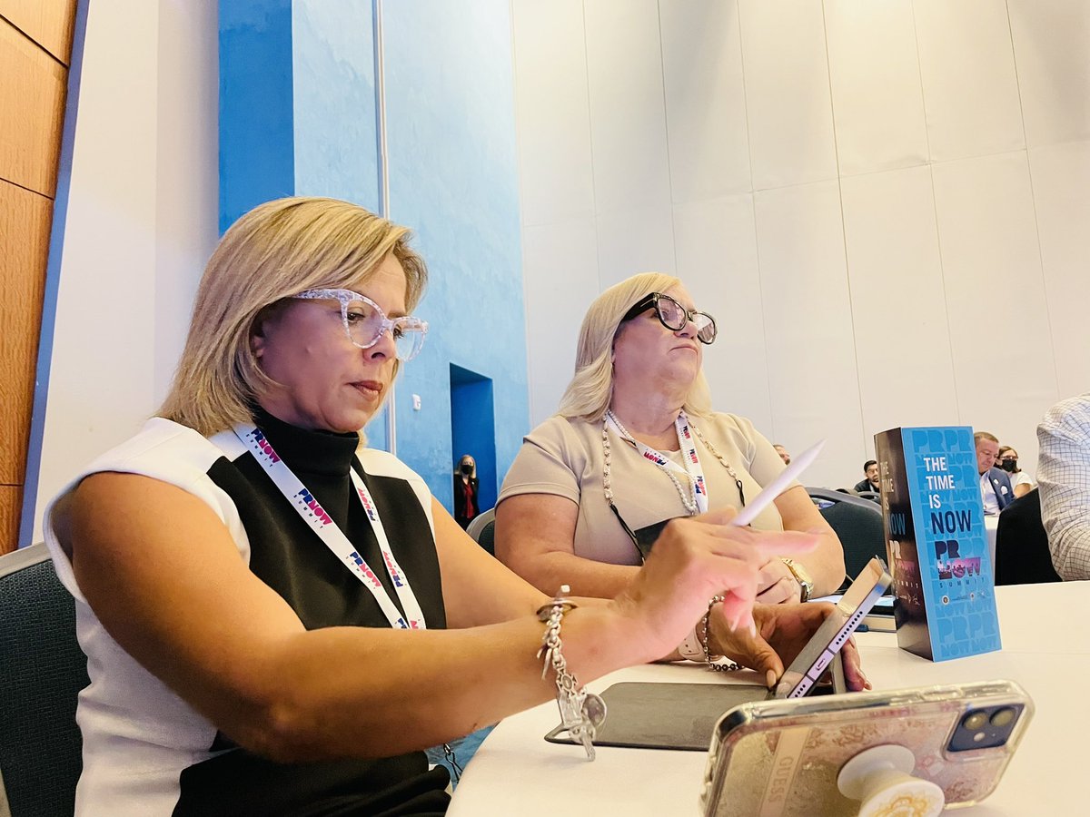 admrehabvoc's tweet photo. La administradora de la @admrehabvoc Dra. María Gómez, participa del evento #PRNowSummit, organizado por @AAFAFPR donde se discuten temas de índole económico, recuperación fiscal, acceso a fondos federales e infraestructura, entre otros. #prnow2022 #puertoricosummit #prnowsummit https://t.co/5fxt68Xsqh