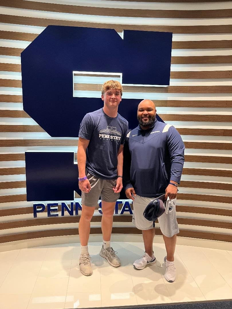 Cfileppo22's tweet image. Had a great experience at @PennStateFball Camp yesterday. Thank you @coachjfranklin @coachRickLyster @CoachTerryPSU @Coachpoindexter @PaFootballNews @LaSalle_Sports