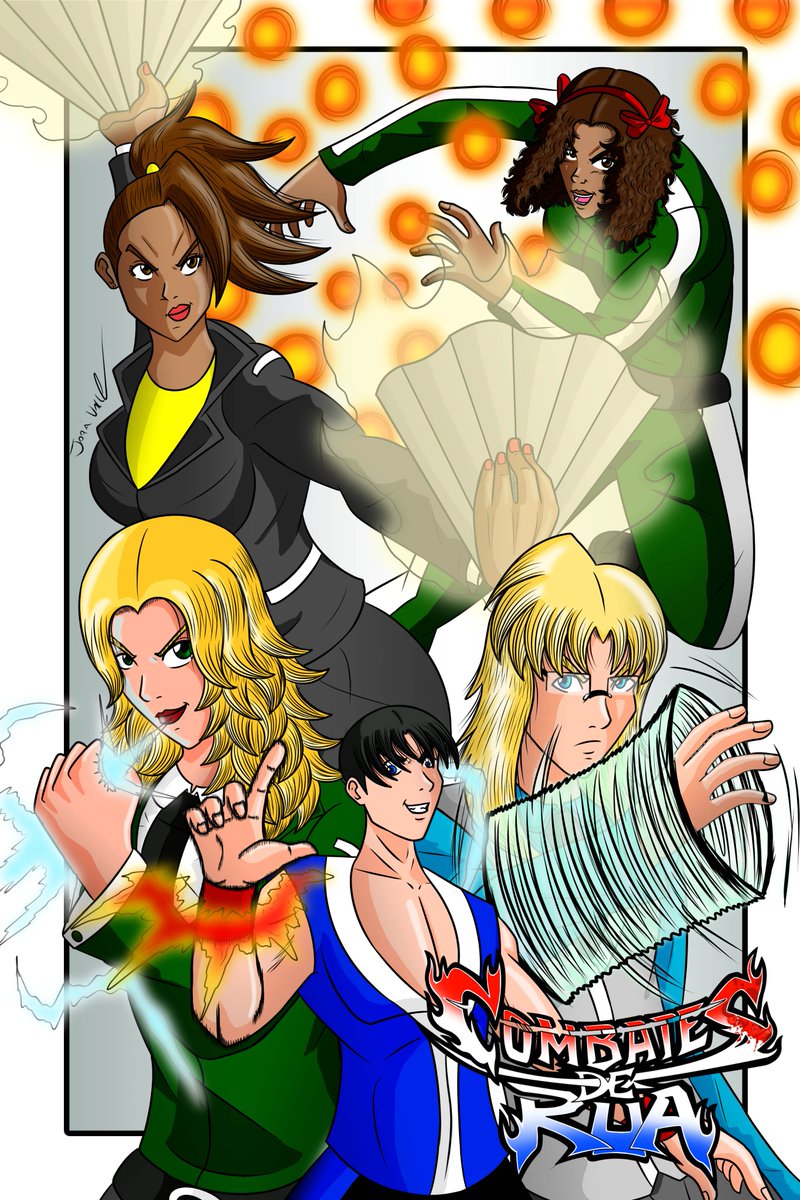 jadirvallejv's tweet photo. Ilustração com os cincos protagonistas do meu jogo de luta, Combates de Rua.
#indiegame #fightinggame #jogodeluta #jogoindie #redfoxstudio #mangastyle #anime #combatesderua https://t.co/QIQ4SpREGo